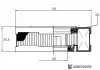 Фильтр очистки картерных газов BLUE PRINT ADBP220056 (фото 3)
