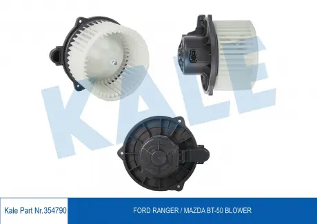 KALE FORD Вентилятор салона Ranger,Mazda BT-50 06- KALE OTO RADYATOR 354790