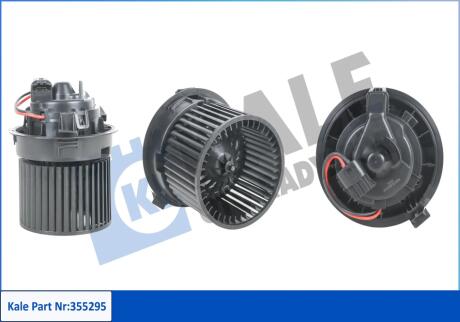 Електровентилятор обігрівача Dacia Sandero II, Renault Clio III, Clio IV KALE OTO RADYATOR 355295