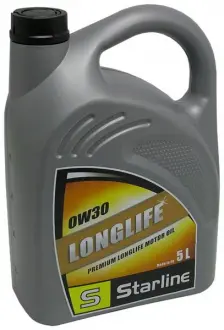 Моторное масло LONG LIFE/0W30/5л. / (VW 503.00/506.00/506.01) STARLINE NA LL-5