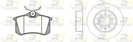 Тормозной комплект (Диски RH 6649.00+ Колодки RH 2263.05) ROADHOUSE 8263.06