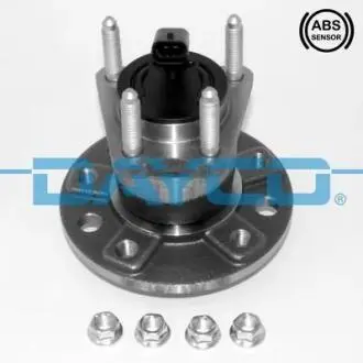 OPEL Подшипник задней ступицы с датчиком (5-отв.) Astra H 04-, Meriva, Zafira. DAYCO KWD1051