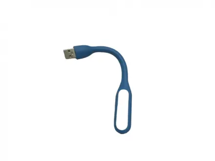 Гнучка USB лампа-ліхтарик LED (синій) Aftermarket 154834