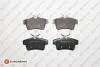 Задние тормозные колодки CITROEN C4 II, DS4, DS5 PEUGEOT 3008, 308 CC, 308 I, 5008, 508 I, 508 SW I, RCZ 1.2-2.0DH 06.09- Eurorepar 1617272680 (фото 1)