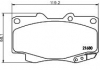 Колодки тормозные дисковые передние Strong Ceramic Toyota LC 80, HiLux VI (97-06 NP1003SC
