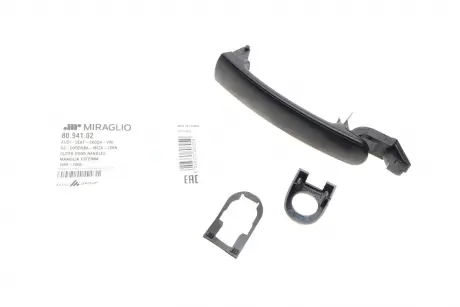 Ручка дверей (передніх/ззовні) VW Golf 97-09/Polo 01-09/Skoda Octavia 96-10 Miraglio 80.941.02