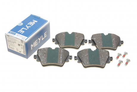 Комплект тормозных колодок MEYLE 025 256 1718/PD (фото 1)