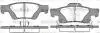Колодки тормозные дисковые задние Jeep Grand cherokee iii 5.7 05-10,Jeep Grand c P1546302