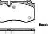 Колодки тормозные дисковые передние Mercedes-benz Cls (c219) 3.5 04-11,Mercedes- Woking P1302300 (фото 1)