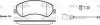 Колодки тормозные дисковые передние Ford Tourneo connect 1.8 02-13,Ford Transit Woking P1350302 (фото 1)