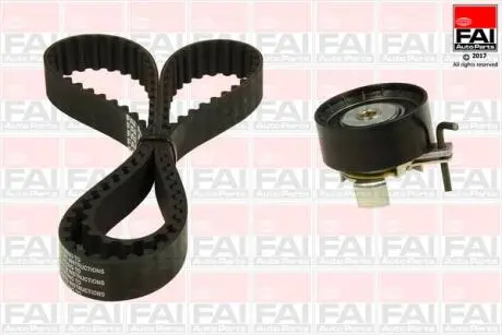 FORD К-кт ГРМ (натяжной ролик + ремень) Focus, Kuga, C-Max, 1,5-1,6EcoBoost FAI TBK549