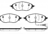 Тормозные колодки перед. VW Passat 10-/Skoda Octavia 12-(TRW) с датчиком Woking P15703.01 (фото 1)