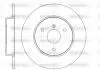 Тормозной диск пер. Fortwo/Roadster/Cabrio/City Coupe/Crossblade 98-07 D6617.00