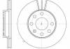 Тормозной диск перед. Astra F/Corsa B/Combo 94-(236x20) (вент.) D6061.10