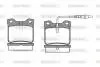 Тормозные колодки зад. Peugeot 406/607 95- (ATE) P2213.02
