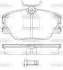 Тормозные колодки перед. W201/124 (Lucas) P0893.00