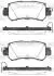 Колодки тормозные дисковые задние Mazda Cx-5 2.0 11-,Mazda Cx-5 2.2 11- Woking P14073.00 (фото 1)
