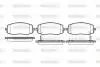 Гальмівні колодки перед. Kia Picanto/Hyundai i10 04- (mando) Woking P10333.02 (фото 1)