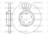 Гальмівний диск перед. Transit V-184 (FWD) (276X24,5) Woking D6609.10 (фото 1)