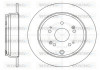 Тормозной диск задний. CR-V/RDX 07- Woking D61174.00 (фото 1)