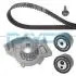 DAYCO CITROEN К-кт. ГРМ. (ремень + 2шт ролики + помпа + крепление) JUMPER 02-, PEUGEOT BOXER 2.2 HDi KTBWP5900