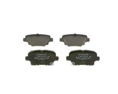 Колодки гальмівні дискові (комплект 4 шт) BOSCH 0986424872