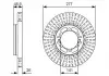 Тормозной диск BOSCH 0986479T41 (фото 1)