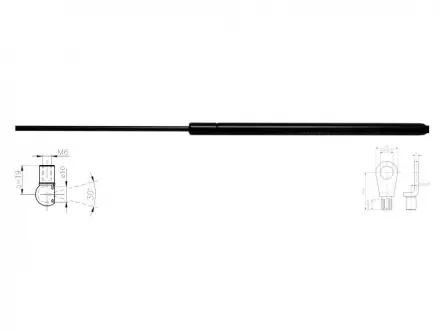 Амортизатор багажника STARLINE 74.48.802