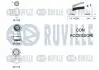 К-кт. ГРМ (рем.+3шт.ролика+крепление) AUDI 2,0TDI: A3/4/6 03- VW 2,0TDI: Golf V, Passat, Touran SKODA SEAT RUVILLE 550299 (фото 2)