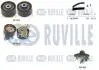 RUVILLE CITROEN К-кт. ГРМ. (ремень + 2шт ролики + помпа + крепление) C4 Picasso I вэн, JUMPY 07-, PEUGEOT 407, 807 5503661