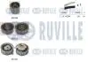 RUVILLE К-кт. ГРМ  (рем.+3шт.ролик+крепление) AUDI A3 1,9TDI VW 1,9TDI/SDI SEAT SKODA Octavia, Fabia 550160