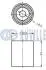 AUDI Натяжной ролик A3, A4, A6, A8 1.9-2.0TDI, VW Golf |V, Passat 98-,Tiguan 2.0TDI 07- RUVILLE 540837 (фото 2)