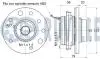 OPEL Подшипник передней ступицы (5отв.) с датчиком ABS Astra H 04-. RUVILLE 221148 (фото 2)