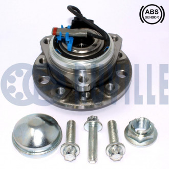 OPEL Подшипник передней ступицы (5отв.) с датчиком ABS Astra H 04-. RUVILLE 221148