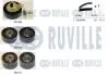 RUVILLE  К-кт. ГРМ (рем.+3шт. ролика+крепление)  FORD Escort 1,6/1,8 92-01 550015
