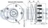 OPEL Подшипник передн. ступицы с ABS Astra J, Chevrolet Cruze RUVILLE 221597 (фото 2)