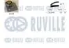 RUVILLE Ремень ГРМ + ролик натяжения RENAULT MEGANE 1.9dCi 550128