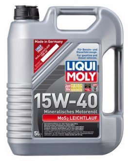 LM 5л SUPER MOTOROIL MoS2 15W-40HD Масло мотор.минер. LIQUI MOLY 2571