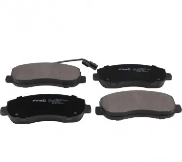 NISSAN Тормозные колодки передн.Interstar,Renault Master III 10- JP GROUP 1263607510