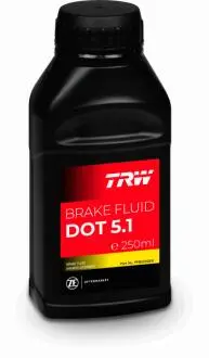 Жидкость тормозов. DOT5.1 0,25 л (выр-во) TRW PFB525GER