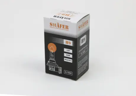Лампа галогенова H10 12V 42W PY20D  (картонна упаковка 1шт) SHAFER SL1010