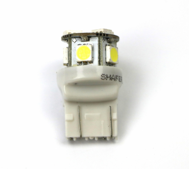 Лампа светодиодная T20 W3x16q 8LEDs wedge (1шт) SHAFER SL4016