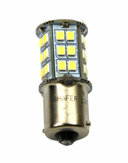 Лампа светодиодная S25 BA15S 20LEDs (1шт) SHAFER SL4002 (фото 1)