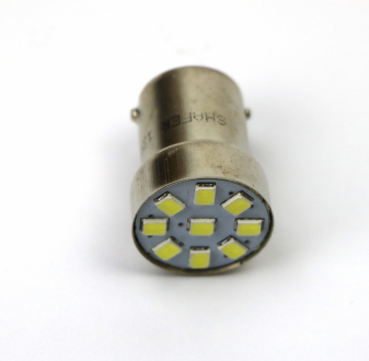 Лампа светодиодная T8.5 BA15S 8LEDs (1шт) SHAFER SL4004 (фото 1)