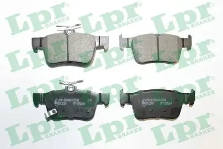 Комплект тормозных колодок LPR 05P2064 (фото 1)