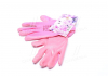 Перчатки розовый трикотаж, полиэстер, вязаный манжет, гладкий, розовый размер 7 DOLONI 4591 (фото 4)
