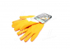 Перчатки трикотаж, хлопок, вязаный манжет, латекс, оранжевый размер 10 DOLONI 4584 (фото 4)