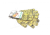 Перчатки "Рябушка" с ПВХ рисунком желтый/серый/желтый70/30 10 класс размер 10 DOLONI 4242 (фото 1)