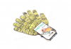 Перчатки "Рябушка" с ПВХ рисунком желтый/серый/желтый70/30 10 класс размер 10 DOLONI 4242 (фото 3)