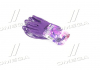 Перчатки трикотаж фиолетовые, полиэстер, вязаный манжет, нитрил, размер 7 DOLONI 4593 (фото 3)
